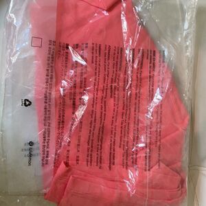 lululemon Align BIKE SHORT lipgloss pink Yoga High-Rise  4" size 6 nwt